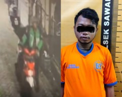 Polsek Sawahan Bekuk Curanmor, Dua Kali Beraksi Pakai Jaket Ojol