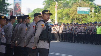 Mayday 2026 Dijaga 3,670 Personel Gabungan Kapolrestabes Surabaya Tekankan Sikap Pelayanan Humanis