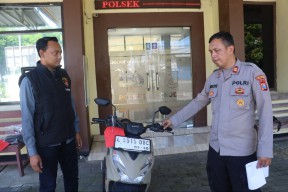 Pelaku Curanmor di Kedinding Lor, Nyaris Dihajar Masa, Beruntung ada Polsek Kenjeran
