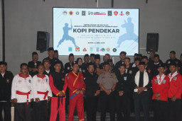 Lewat Kopi Pendekar, Polres Madiun Kota Perkuat Komitmen Jogo Jatim