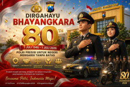 80 Tahun Bhayangkara Mengabdi: Kemajuan Nyata, Perbaikan Tanpa Henti