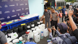 Kosmetik Ilegal Omzet Tembus Rp.100 Juta Dibongkar Polres Malang Kota