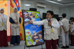 Pelindo, BNN dan BPBD Kota Surabaya Ajak Anak Kenal Pelabuhan, Hidup Sehat, dan Siaga Bencana Lewat Portground 