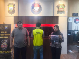 Polrestabes Surabaya Tangkap Residivis Pengedar Sabu Bendul Merisi