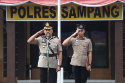 Peringatan Hari Juang Polri 2026 di Polres Sampang 