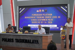 Serdik Sespimmen Polri Dikreg ke-67 Turun ke Tasikmalaya, Dalami Peran Polri Dukung Kedaulatan Pangan