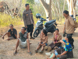 Empat Pendaki  Terjebak Kebakaran di Gunung Orak Arik, Polres Trenggalek Turun Tangan 