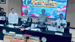 Ribuan Arak Bali Disita, Ditpolairud Polda Jatim juga Ungkap Sirip Hiu, Burung Dilindungi hingga BBM Subsidi 