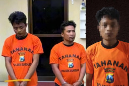 Curanmor di Sukolilo Terbongkar, Polisi Bekuk 3 Pelaku: Residivis hingga Joki Ikut Diciduk