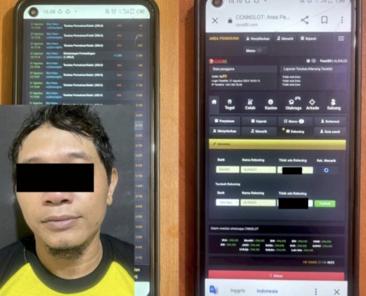 Tersangka pemain game online yang dibekuk Polres Tanjung Perak