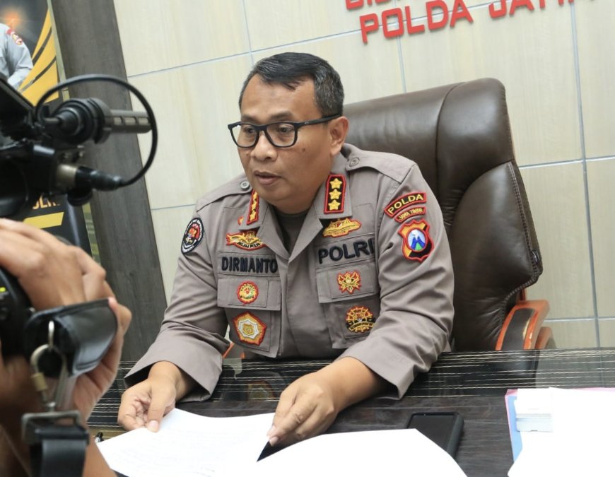 Kepala Bidang Hubungan Masyarakat (Kabidhumas) Polda Jatim Kombes Pol Dirmanto