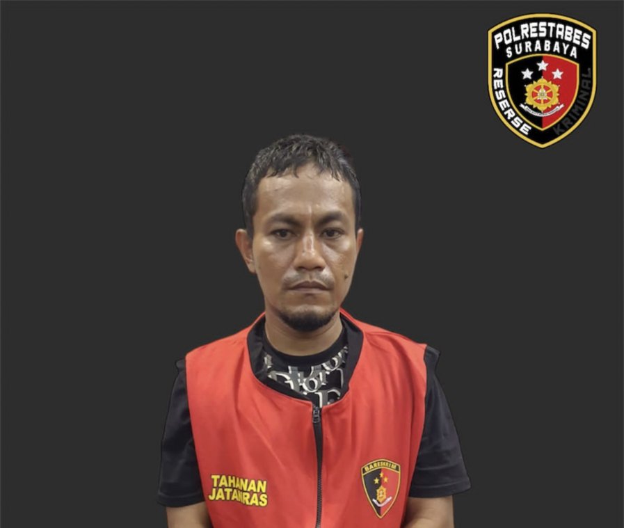 Pencuri motor yang ditangkap Jatanras Polrestabes Surabaya