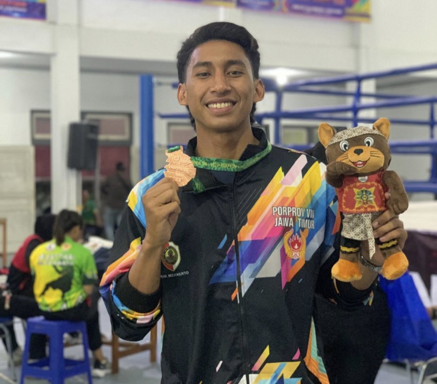 Bripda Arzy Rahmat Madani, anggota Satresnarkoba Polres Mojokerto