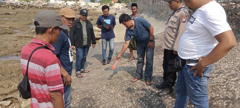 Lokasi penemuan mayat bayi