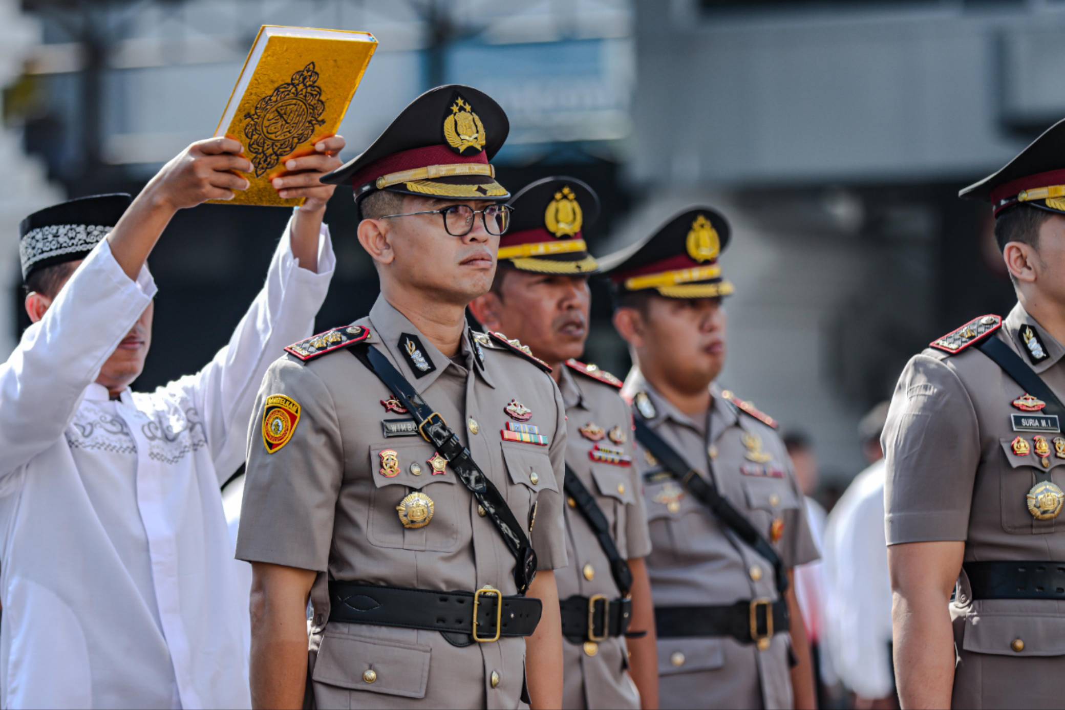 Sertijab lingkungan Polrestabes Surabaya