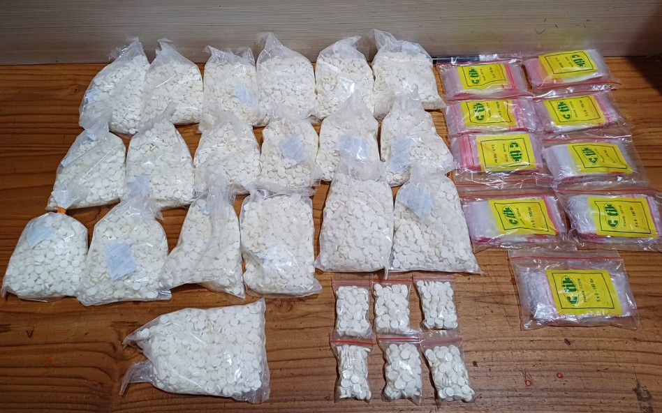 Ribuan pil yang diamankan Polres Situbondo