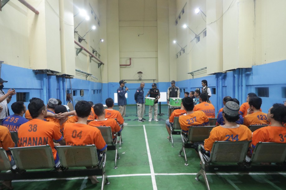 Tahanan Polda Jatim Ikut Coblos Pemilu 2024