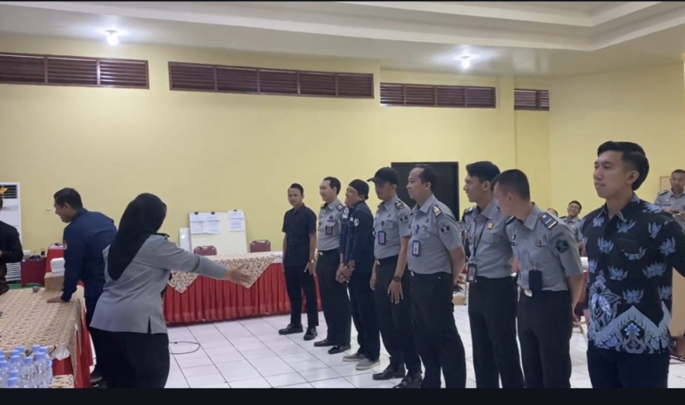 Lapas Surabaya Gelar Simulasi Pemilu