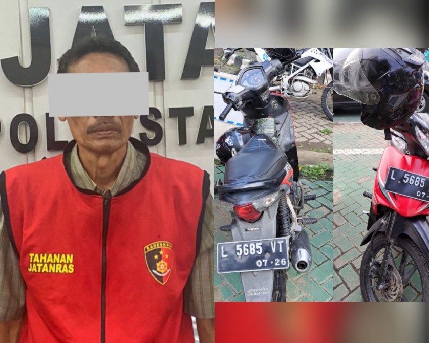 Pelaku jambret di Surabaya 