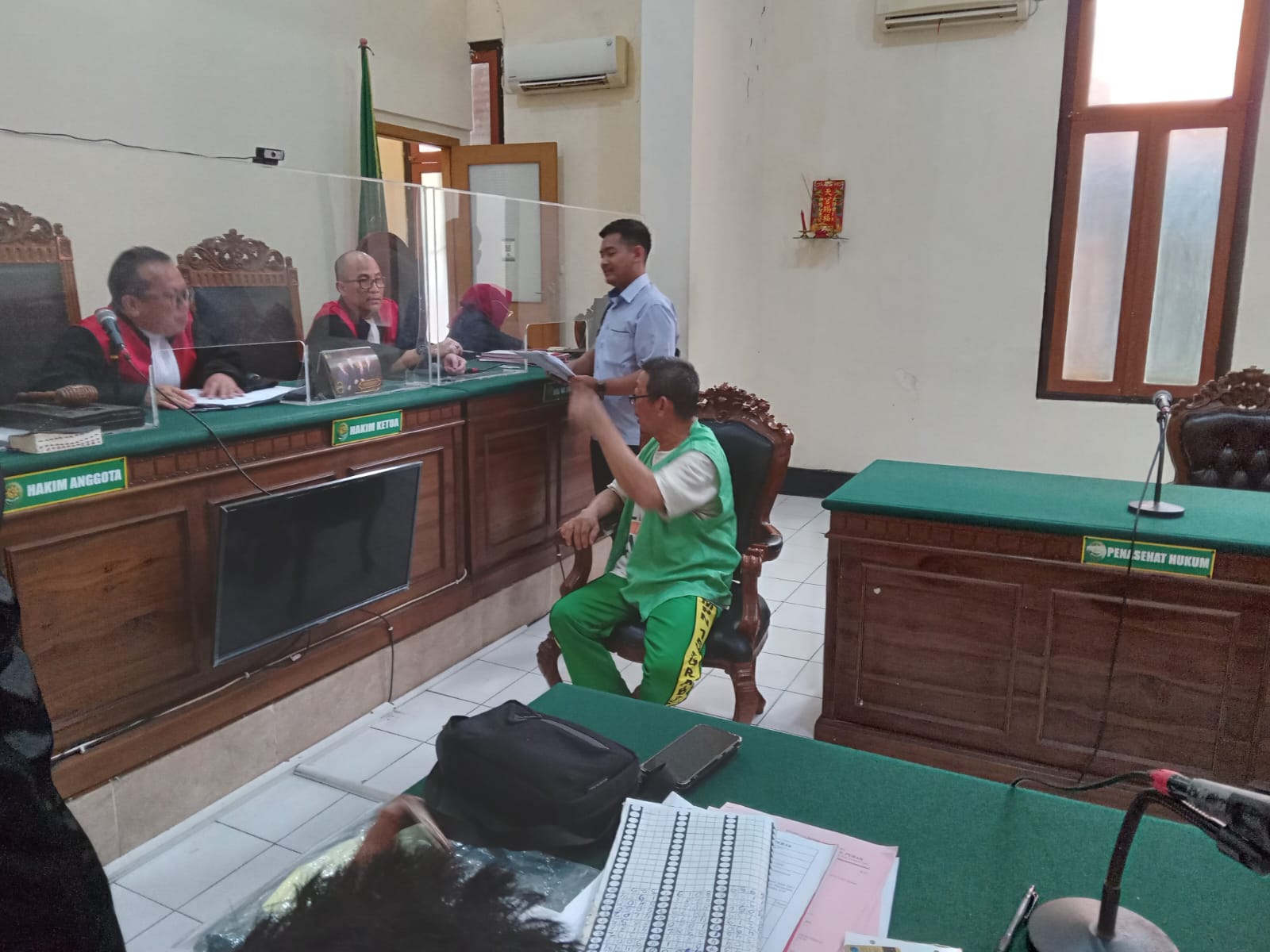 Sidang perkara Togel di PN Surabaya