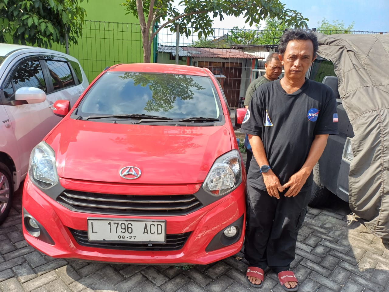 Sopir mobil yang kabur usai terlibat kecelakaan lalu lintas