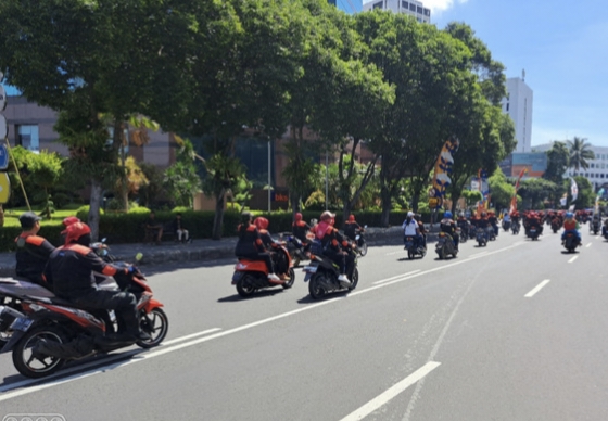 Peserta May Day yang melanggar terjaring ETLE