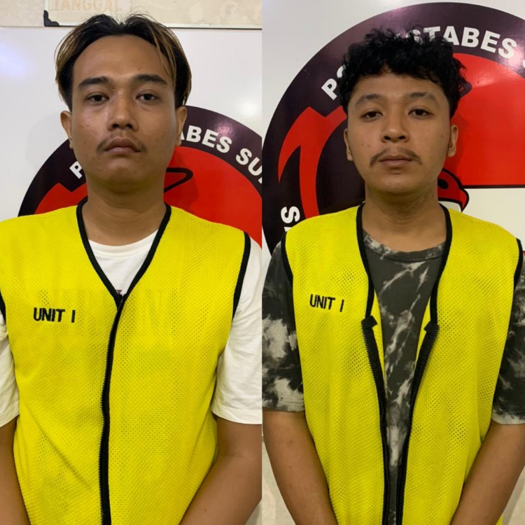 Dua pengedar ganja di Surabaya