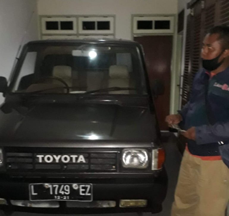 Mobil milik korban jenis Kijang yang Raib digondol maling