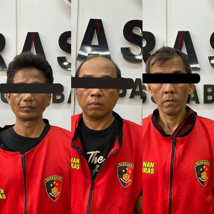 Pencuri dan penadah motor curian di Polrestabes Surabaya