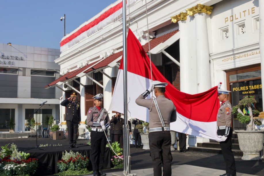 HUT RI di Polrestabes Surabaya ke 79