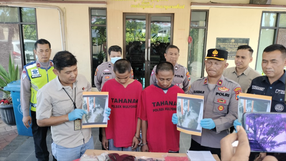 Dua maling motor di Polsek Mulyorejo Surabaya