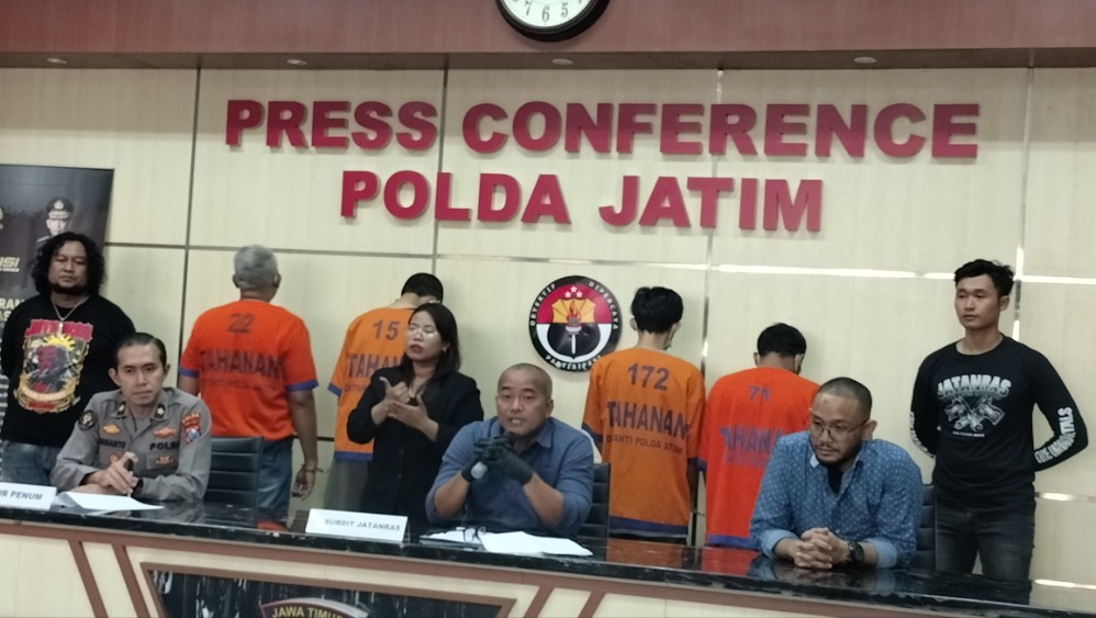 Pelaku pencurian BTS di Polda Jatim