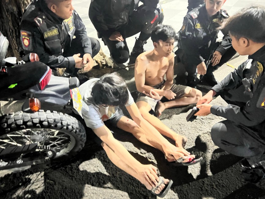 Oknum pesilat diamankan Polrestabes Surabaya