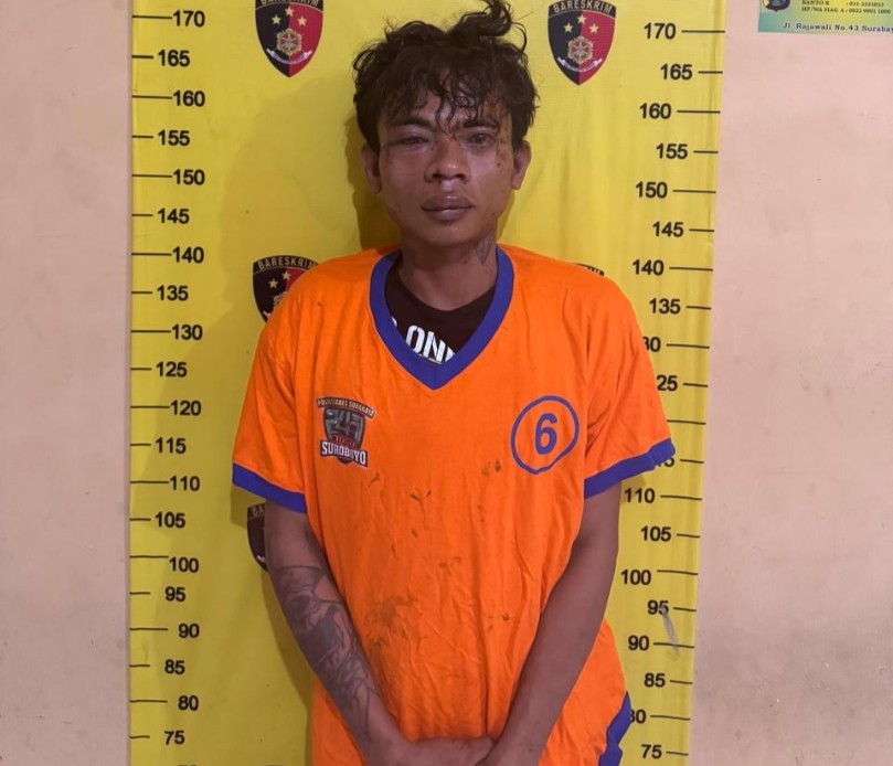 Pelaku yang ditangkap Polsek Wonokromo