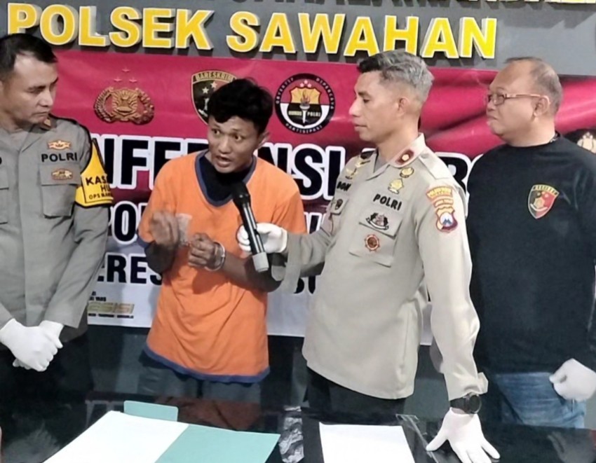 Pencuri HP di Polsek Sawahan
