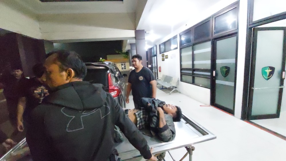 Pelaku di RS Bhayangkara Polda Jatim