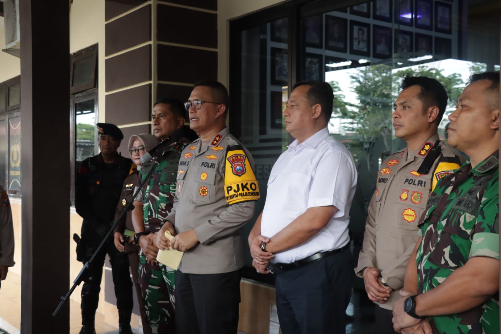 Kapolda Jatim di Polres Sampang