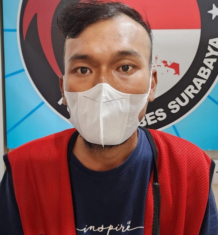 Residivis Ganja Medayu Dibekuk Polrestabes Surabaya