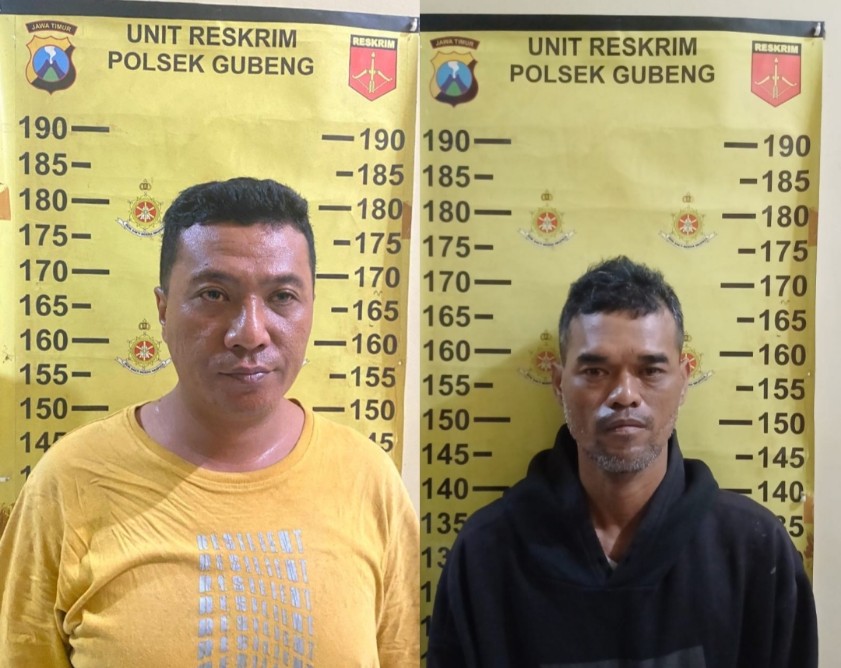 Dua pelaku pencurian di Polsek Gubeng