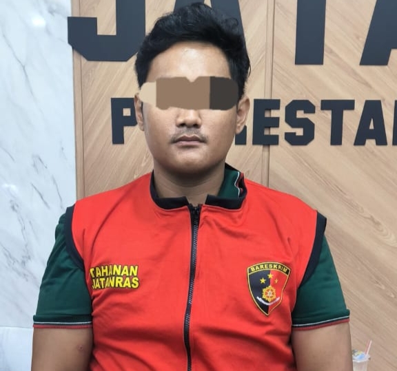 Pelaku penggelapan yang dibekuk Jatanras Polrestabes Surabaya