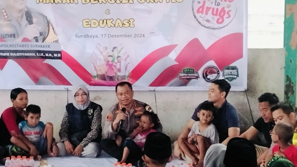 Kombes Pol Lutfi Sulistiawan didampingi Kasat Resnarkoba Kompol Suria Miftah serta Kasat Lantas AKBP Arief dan Kasat Reskrim AKBP Aris