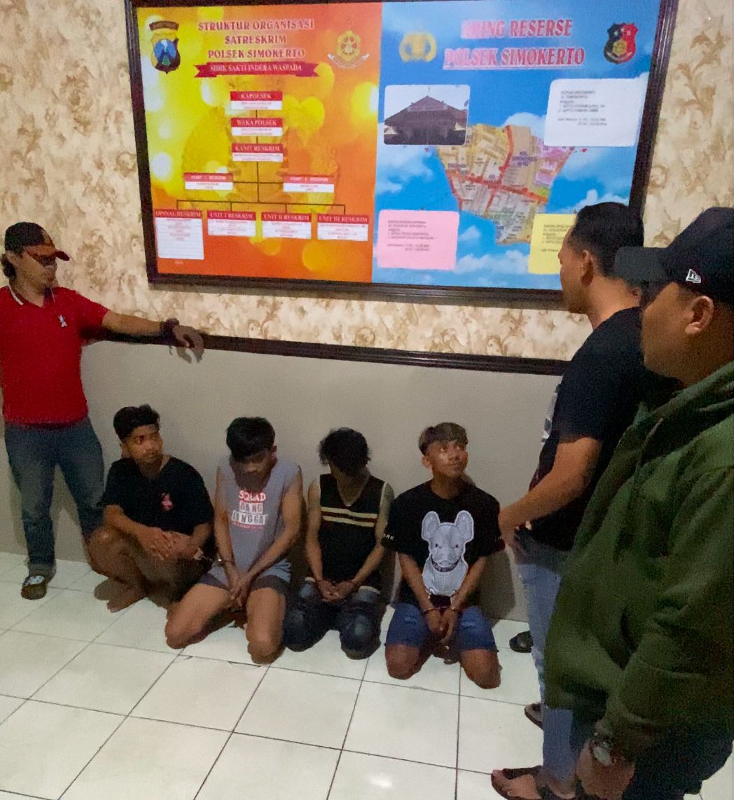 Pelaku curannor di Polsek Simokerto Surabaya