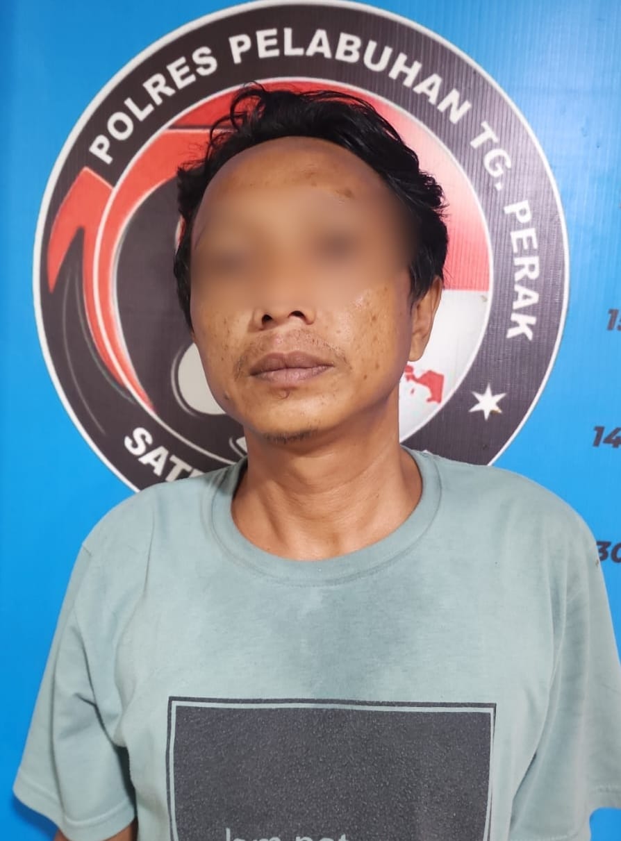 Pengedar sabu yang diamankan Polres Tanjung Perak