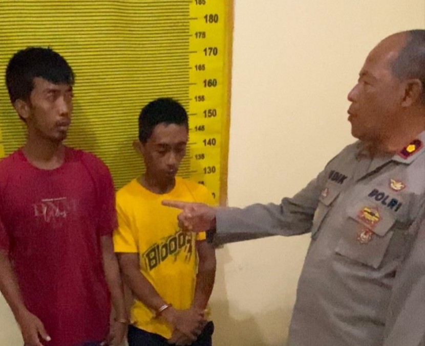Dua Maling motor di Polsek Simokerto