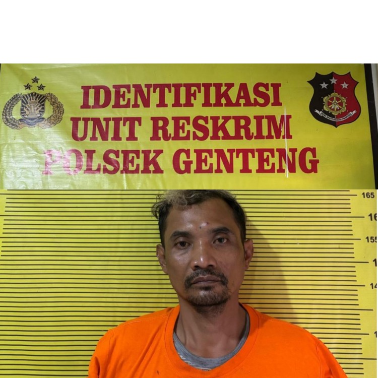 Tersangka penggelapan di Polsek Genteng
