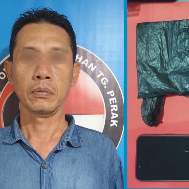 Pengedar ganja di Polres Tanjung Perak 