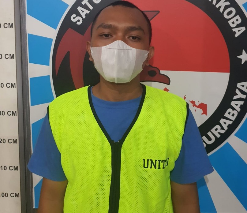 Pengedar asal Rungkut Surabaya 