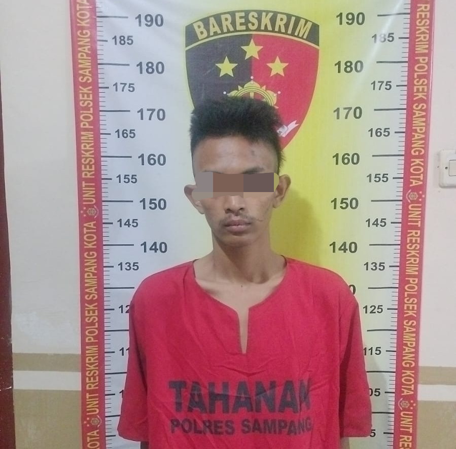 Pelaku pencurian motor di Polres Sampang 