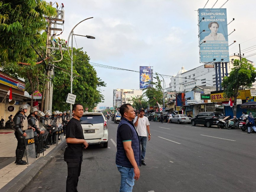 Bentrok dua suku di Embong Malang Surabaya 