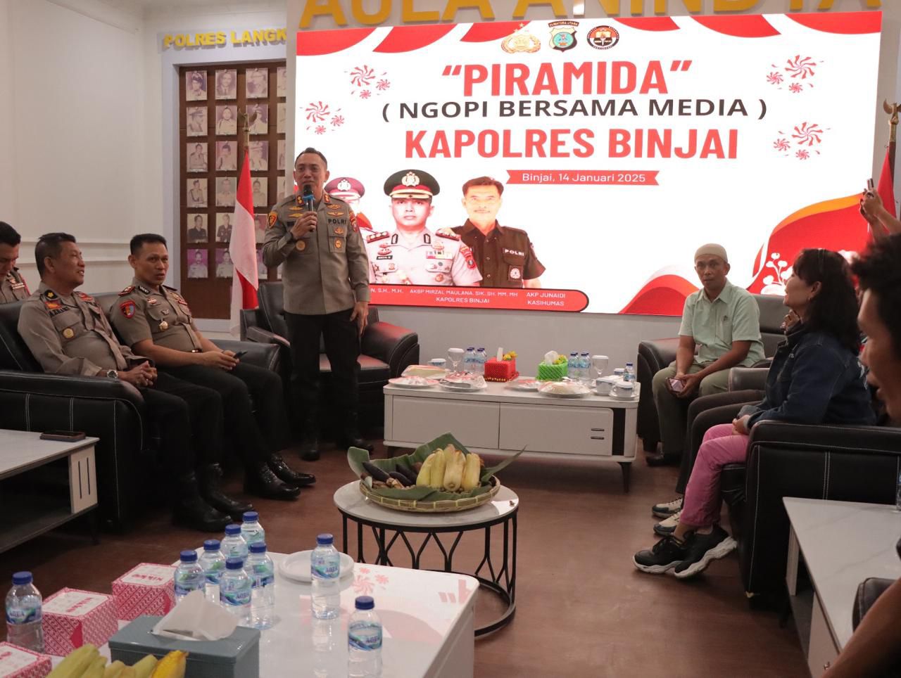 AKBP Mirzal Maulana Kapolres Binjai 